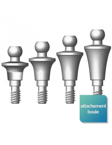 Attachement boule droit générique Six-three System™ (KONTACT) pas chere